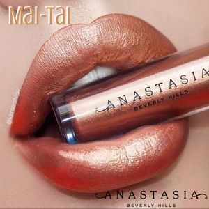 🎉HP🍹NEW ABH MAI TAI Mini Metallic Liquid Lipstick